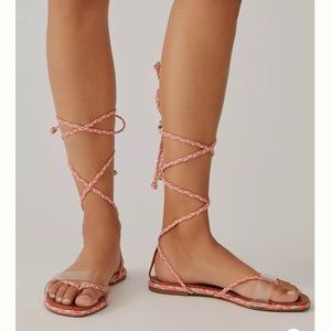 NIB - Anthropologie Braided Sandal